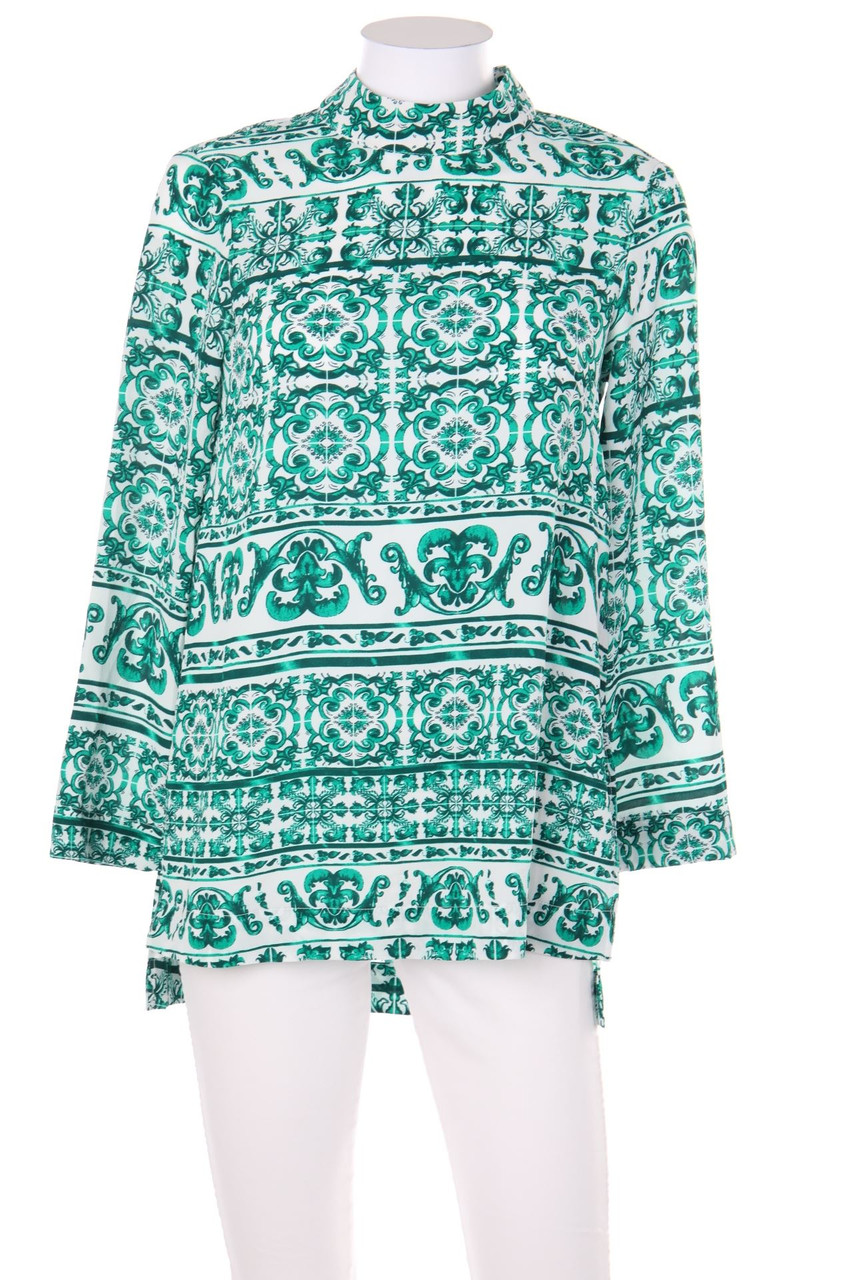 H&M - Bluse aus Crêpe mit floralem Muster - D 34