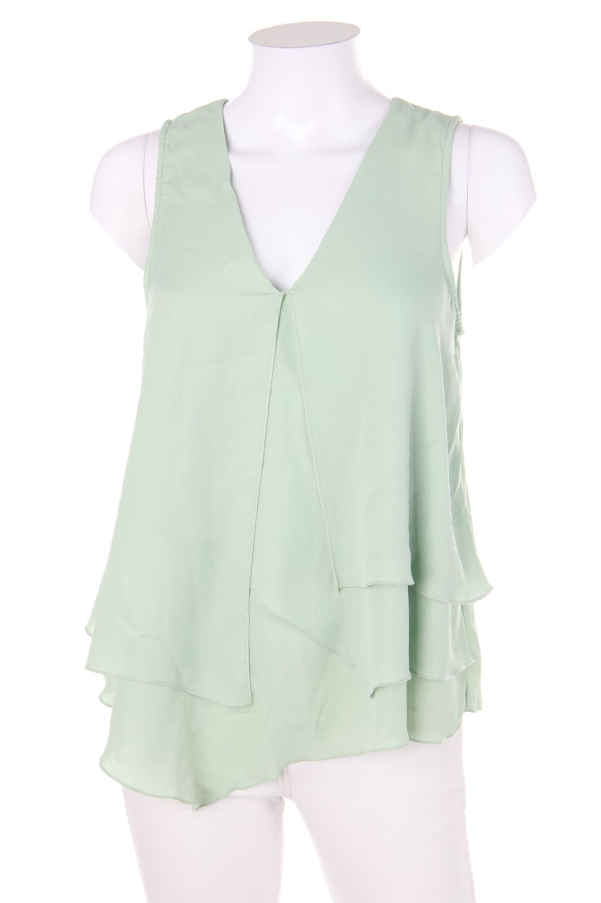 H&M - Blusentop mit Volants im Layer Look - D 36