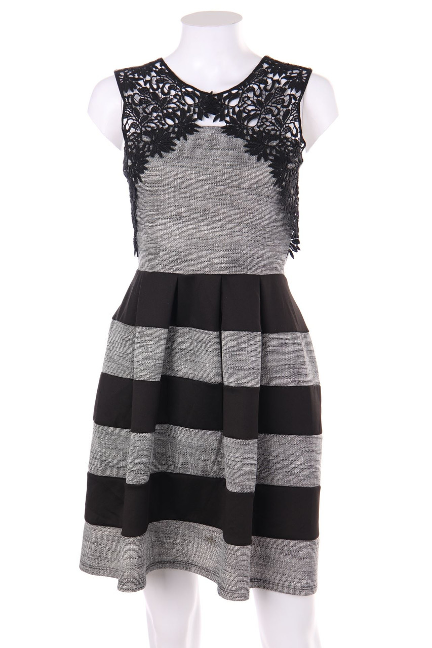 COLLOSEUM - Dress with Lace Insert - S