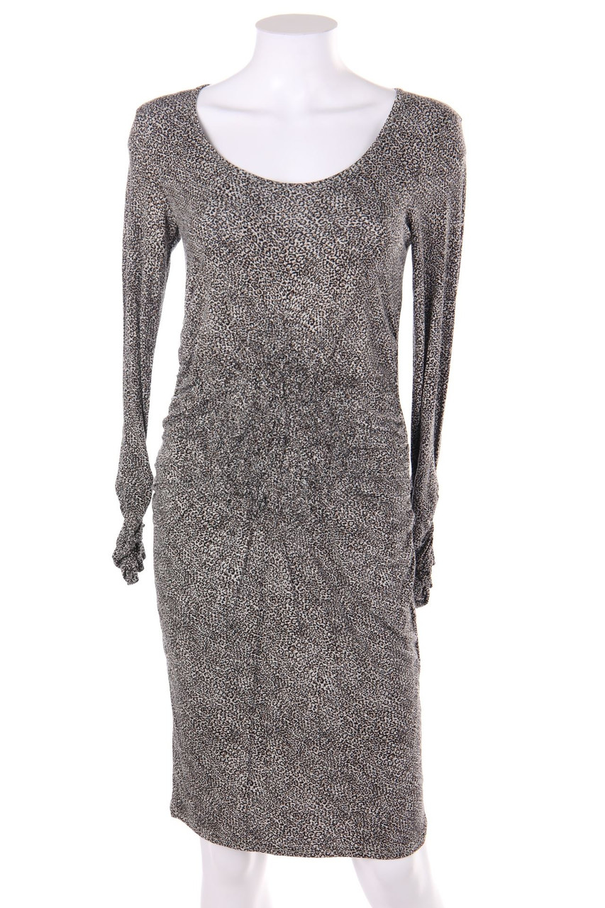 TRAMONTANA - dress, Viscose-blend with Leo Print - XS