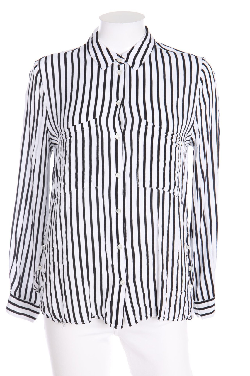 17&CO. - Hemd-Bluse aus Viskose mit Streifen - S