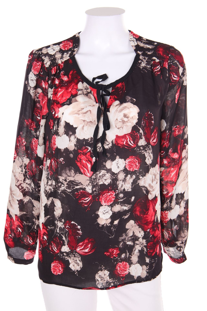 MANGO SUIT - Bluse mit Blumen-Print - M