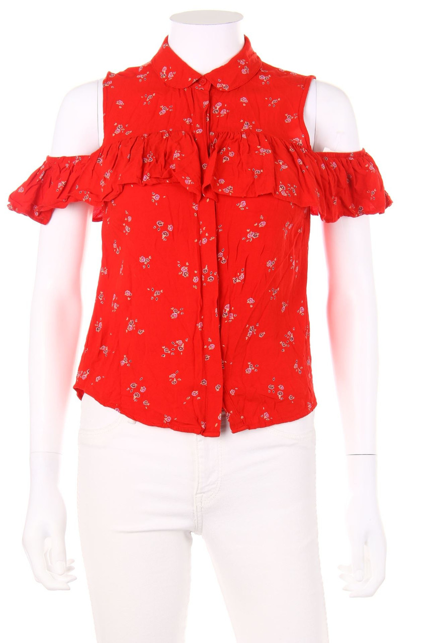 CLOCKHOUSE by C&A - Blusentop mit Rüschen - S