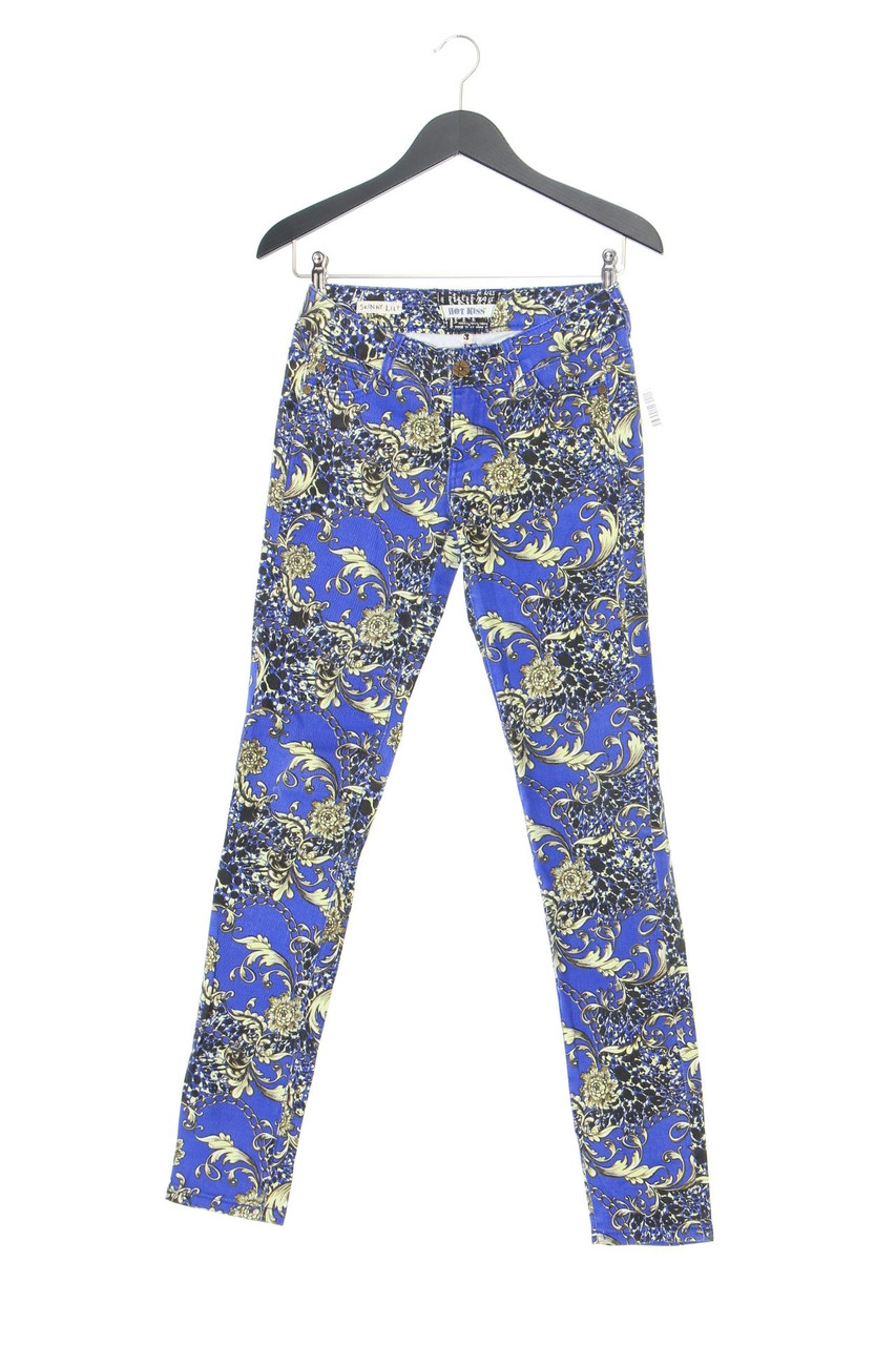 VINTAGE - Skinny-Jeans mit Print - D 38