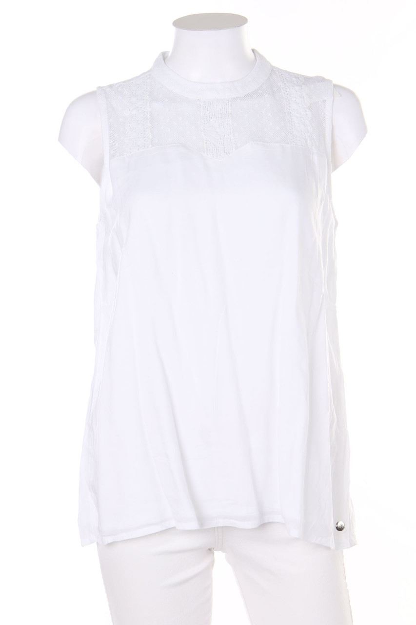 s.Oliver - Blouse Top with Lace Insert - D 38