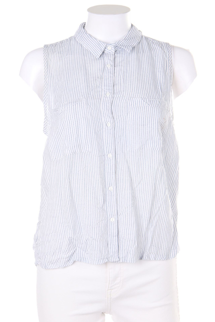 Bershka BSK GIRL - Blouse Top with Deep Back Neckline - L