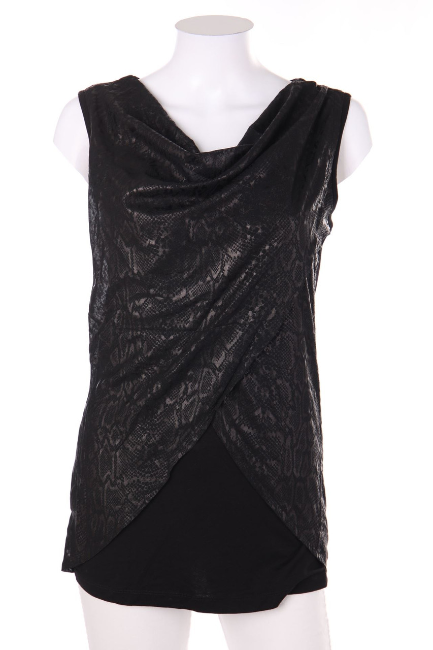 MORGAN - Top with Cowl Neck - S