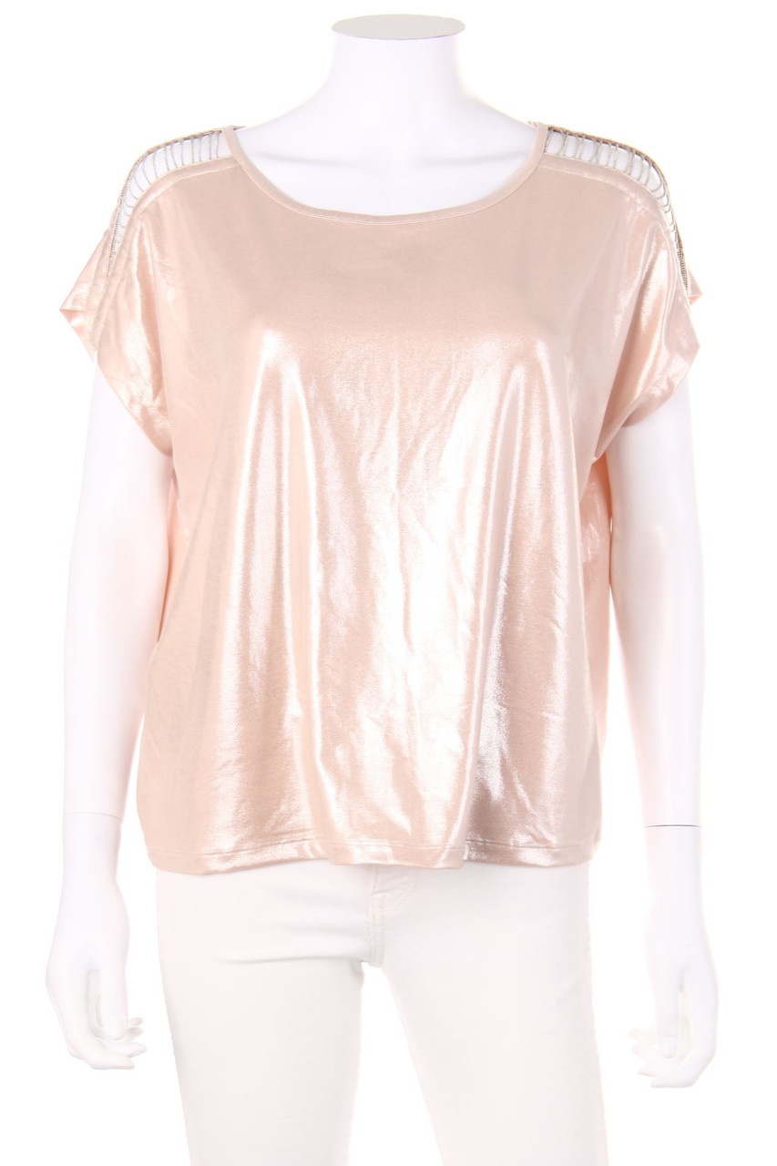 CLOCKHOUSE by C&A - Batwing-Shirt mit Metallic-Effekt - M