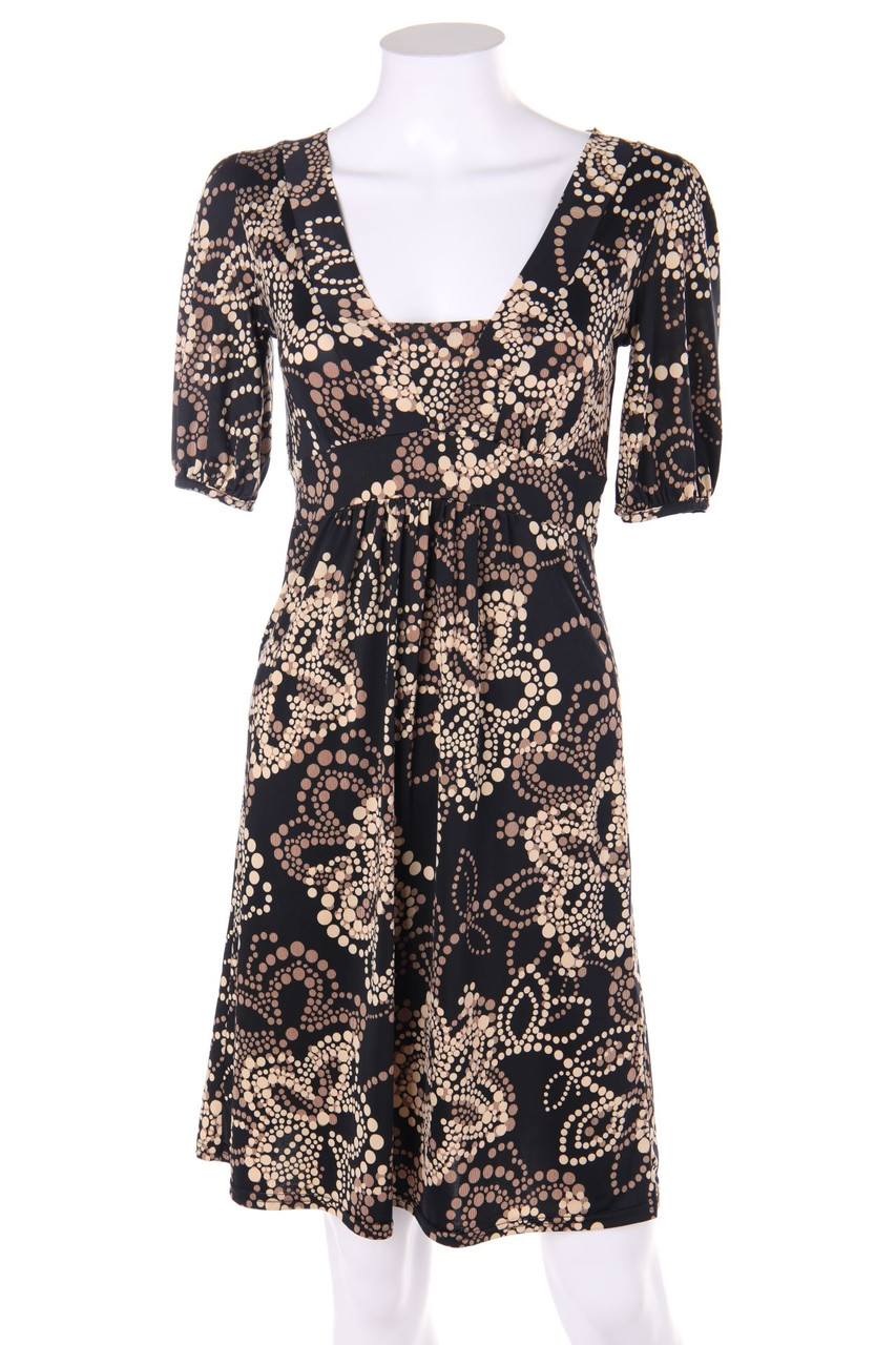 NAF NAF - Stretch-Kleid mit Punkten - D 36