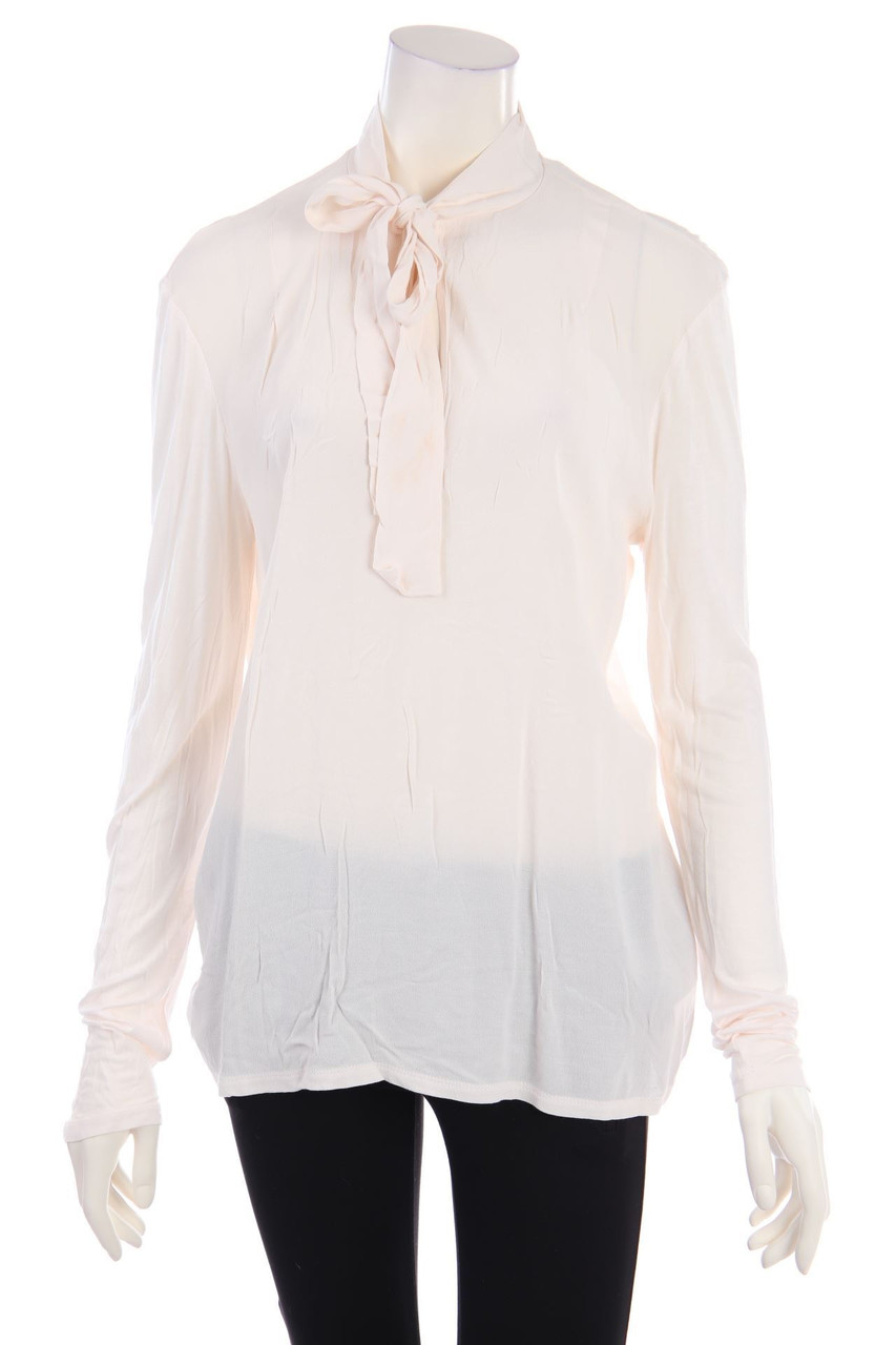 MAX&Co. - Blouse with Pussy Bow - L