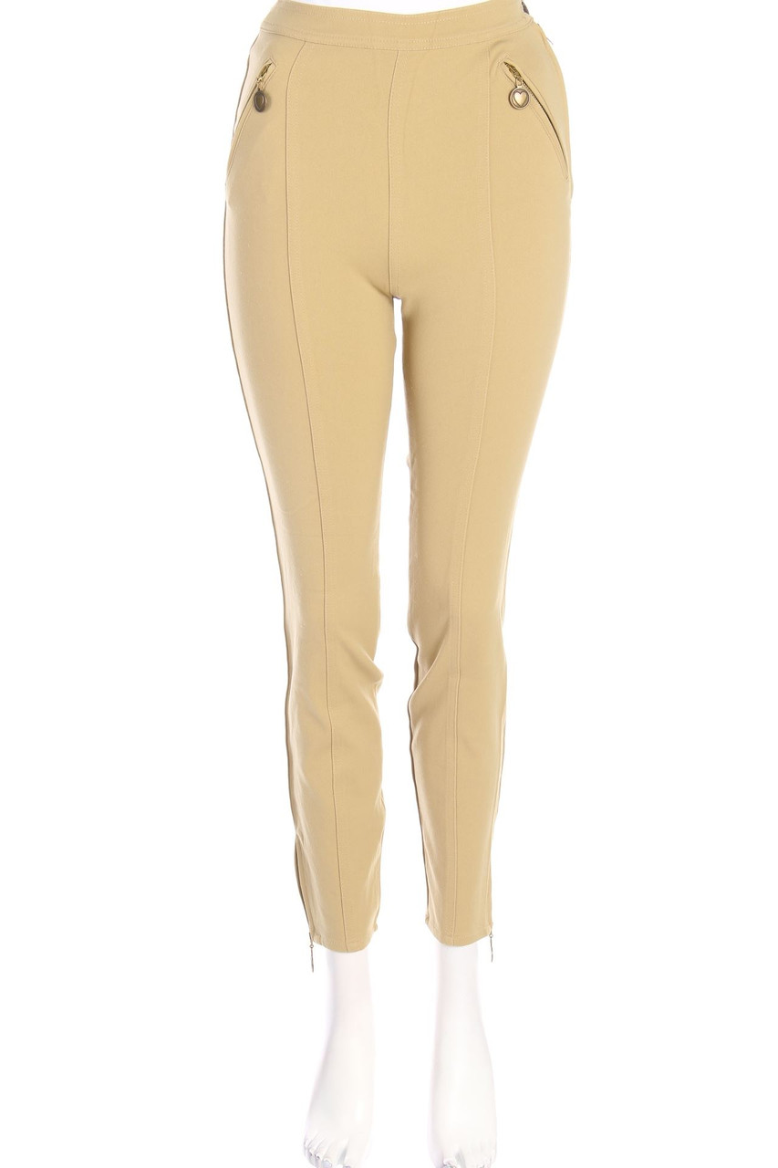 MOSCHINO JEANS - Hose mit Logo-Knöpfen - D 34