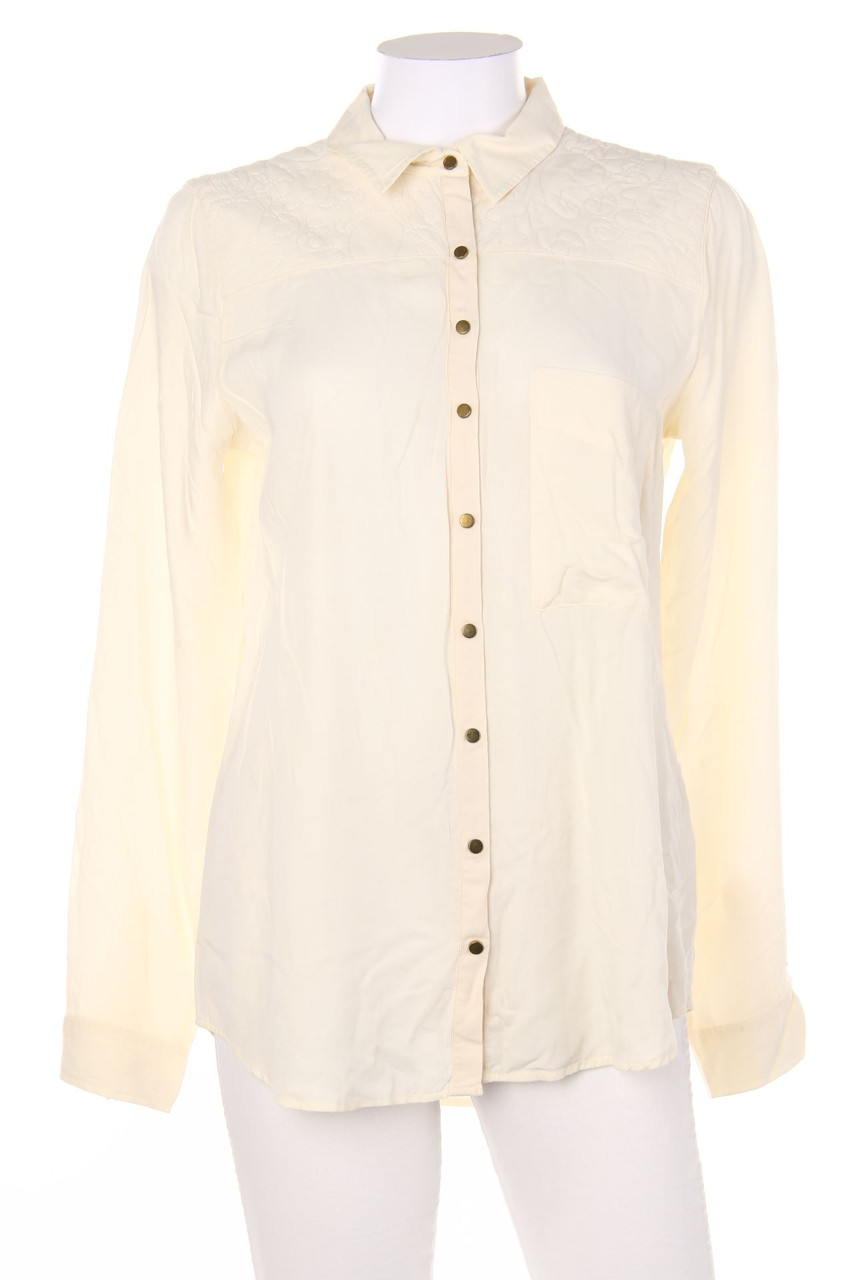 ZARA WOMAN - Bluse mit aufgesetzten Taschen - M