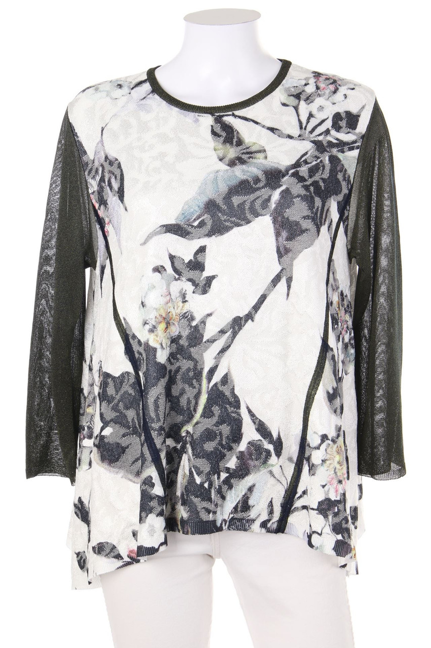 antonio marras - Strick-Pullover mit Blumen-Print - L