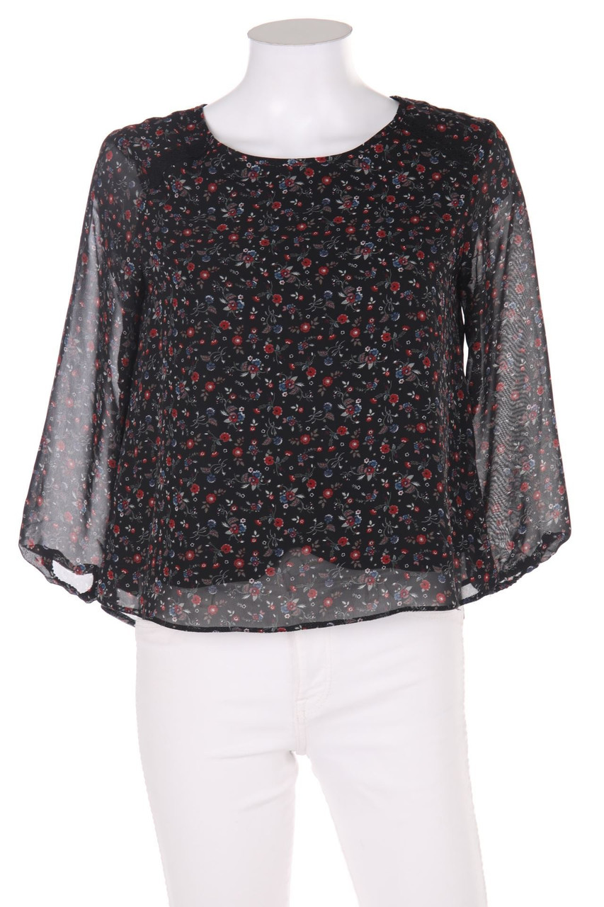 CLOCKHOUSE by C&A - Bluse mit 3/4-Ärmel mit floralem Muster - D 34