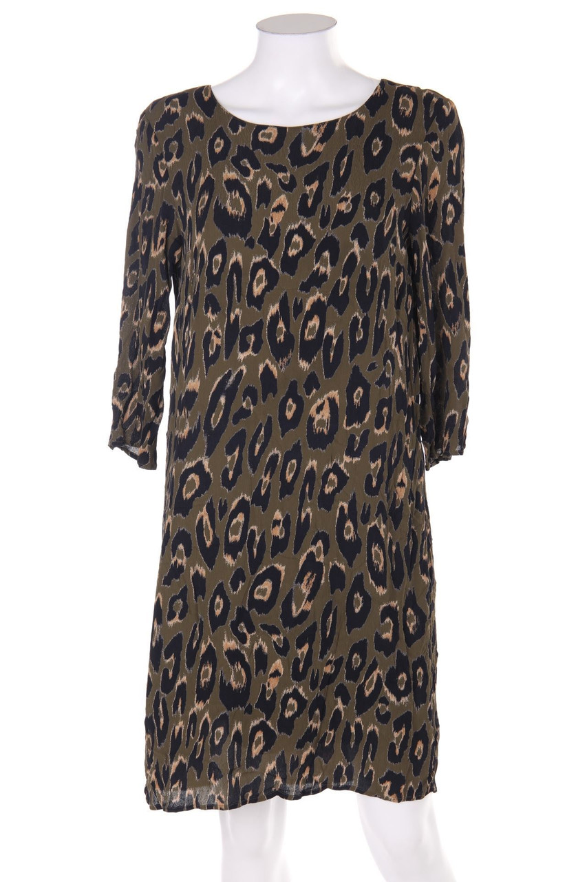 VERO MODA - Kleid mit Leo-Print - L