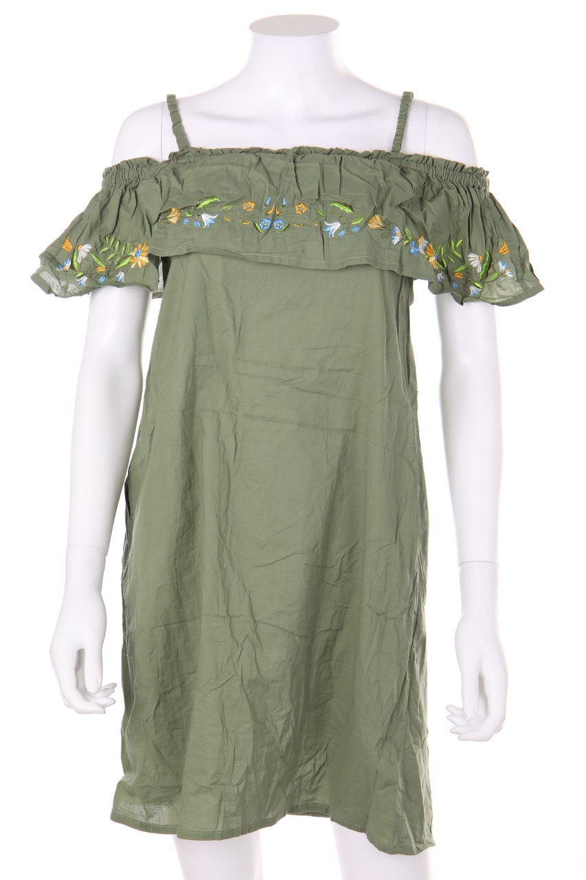 F&F - Dress with Embroideries - L