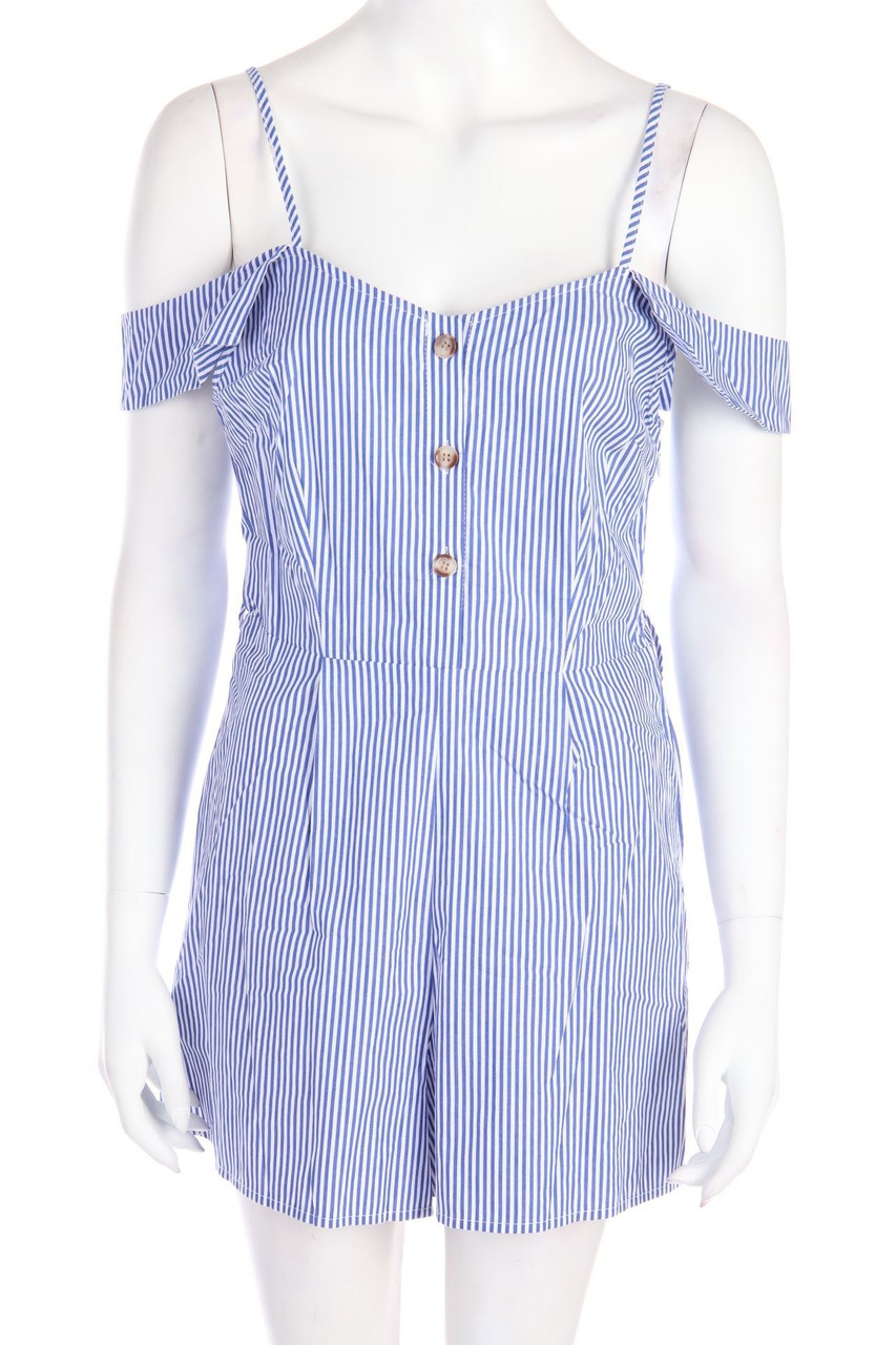 AMISU - Playsuit im Marine-Stil - D 36