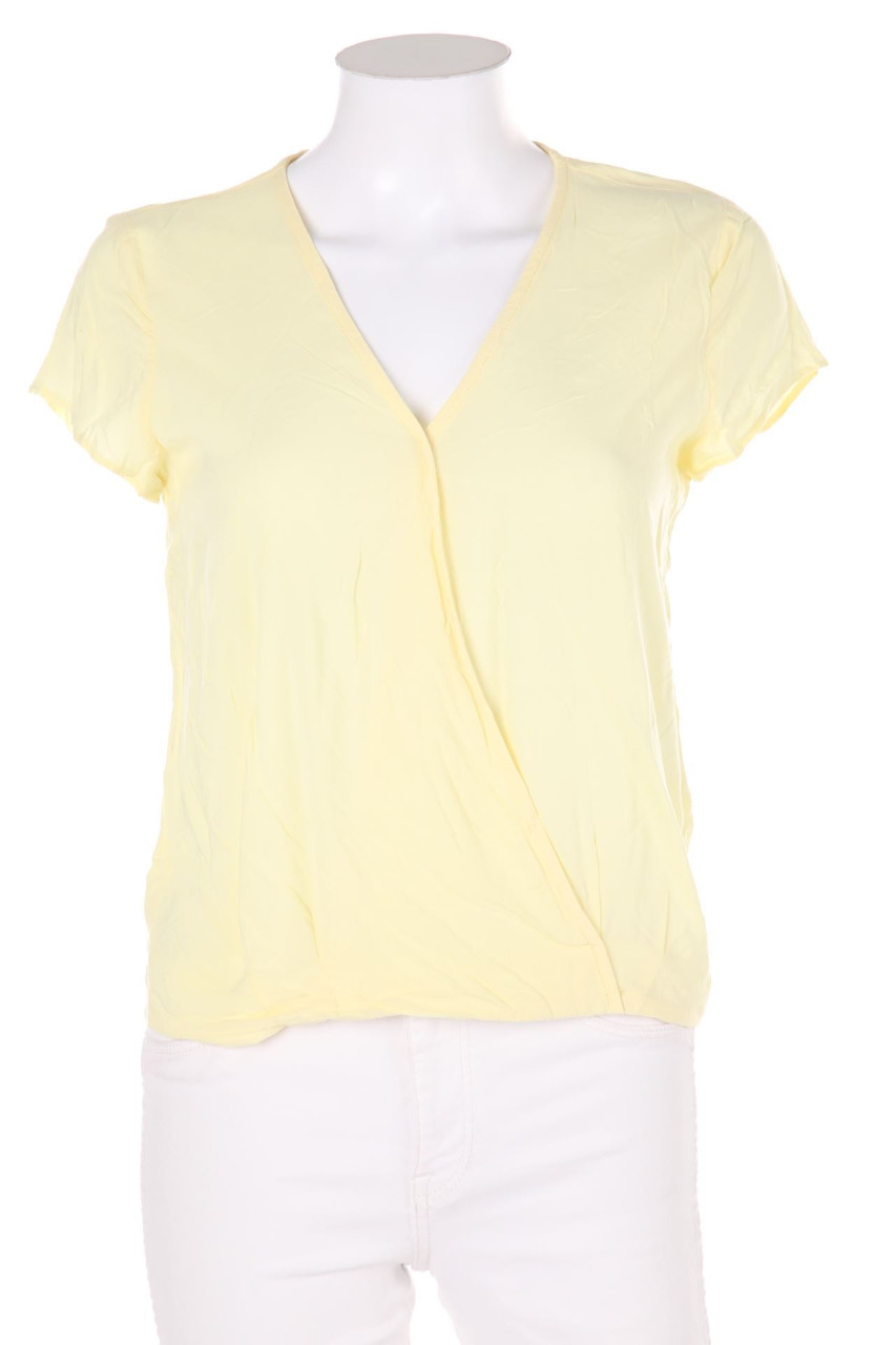 Yessica by C&A - Kurzarm-Bluse in Wickel-Optik - D 34