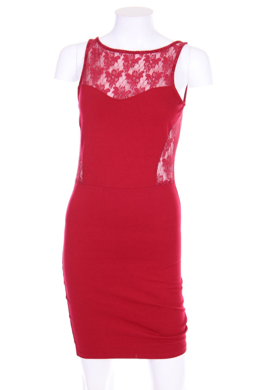 Pimkie - Kleid mit Spitzen-Einsatz - XS