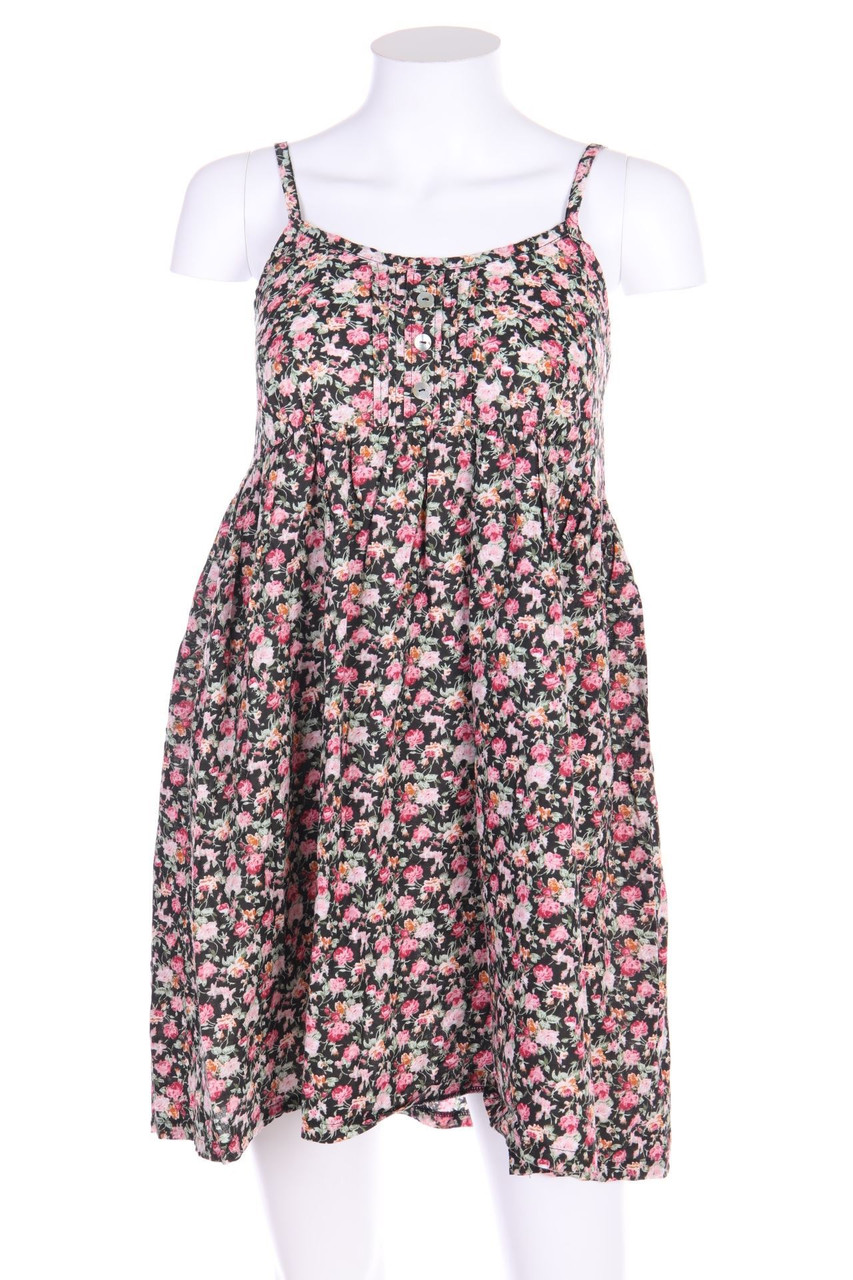 SECONDHAND - dress with floral print - M