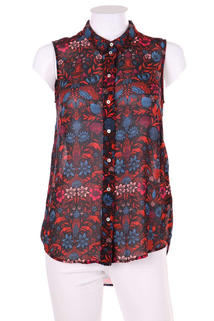 H&M - Blusentop mit floralem Muster - D 34