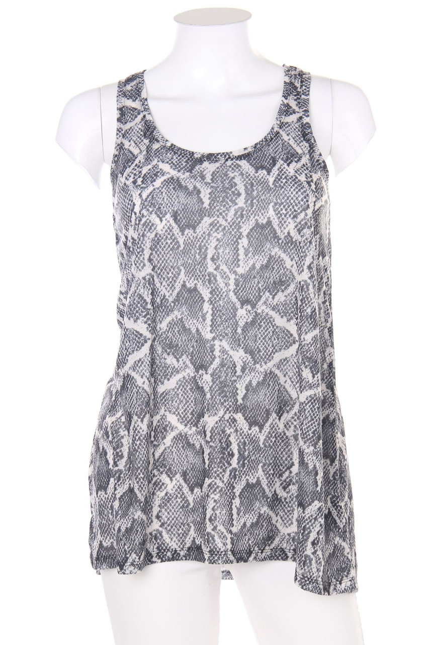 H&M - Racerback-Top mit Animal-Print - XS