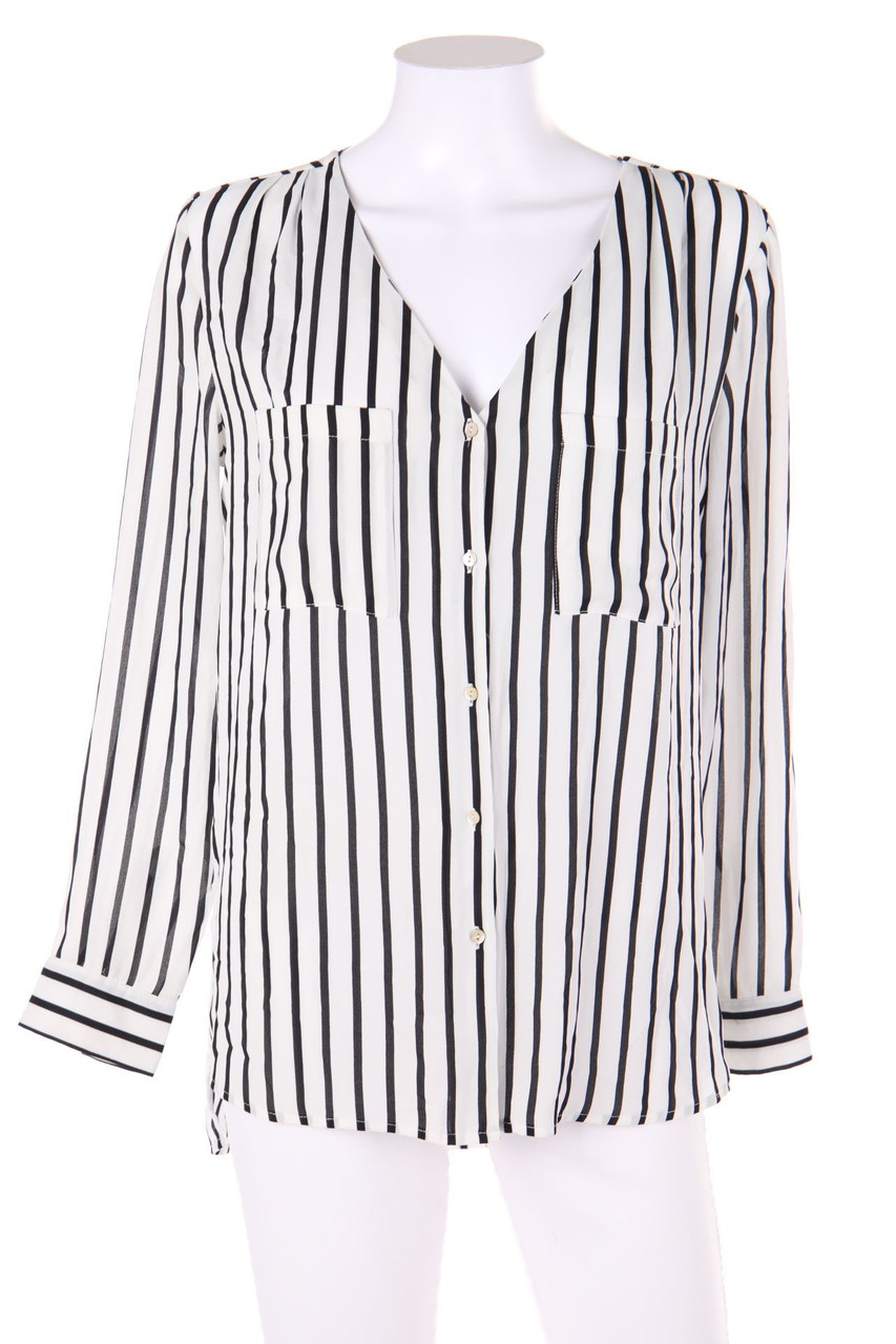 H&M CONSCIOUS - Bluse mit Streifen - D 34