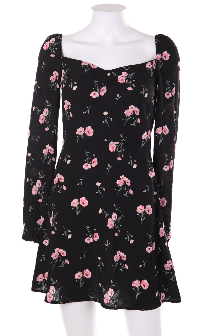 H&M DIVIDED - Mini-Kleid mit floralem Muster - D 36