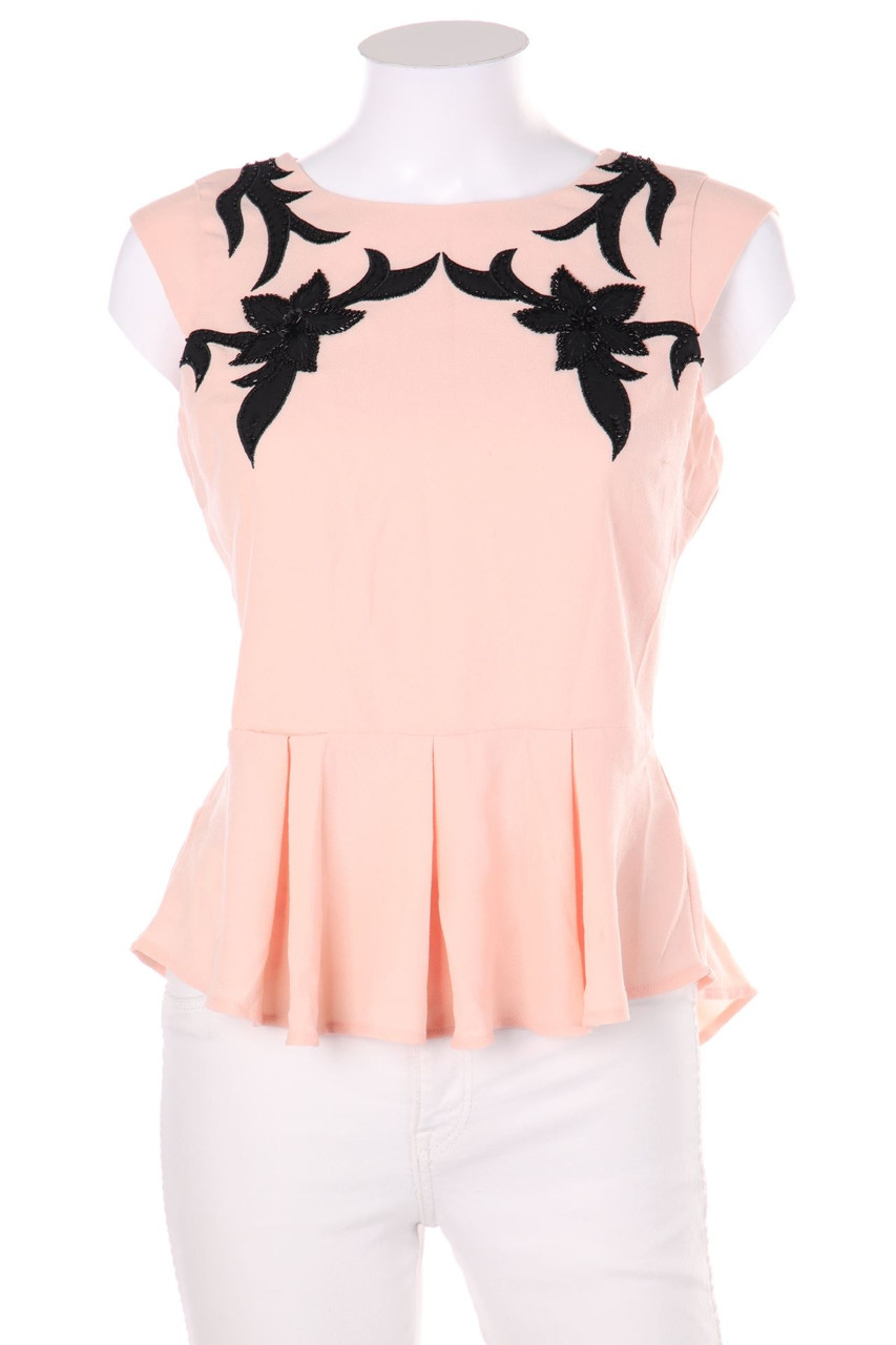 LIPSY - Blouse Top with Applications - D 36