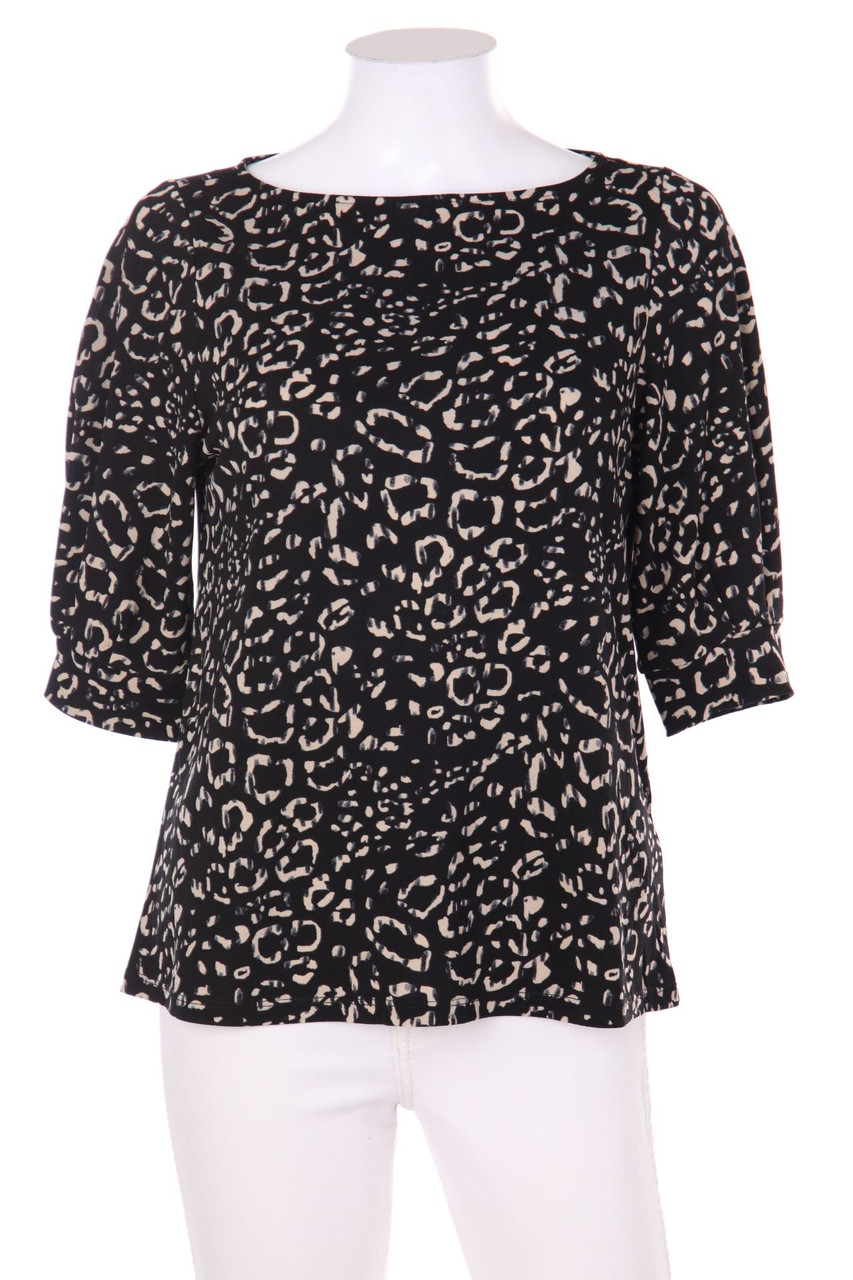 H&M - 3/4-Arm-Shirt mit Animal-Print - S