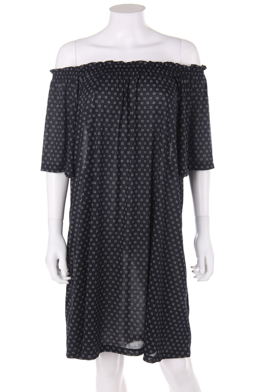 H&M - Carmen-Kleid mit Print - S