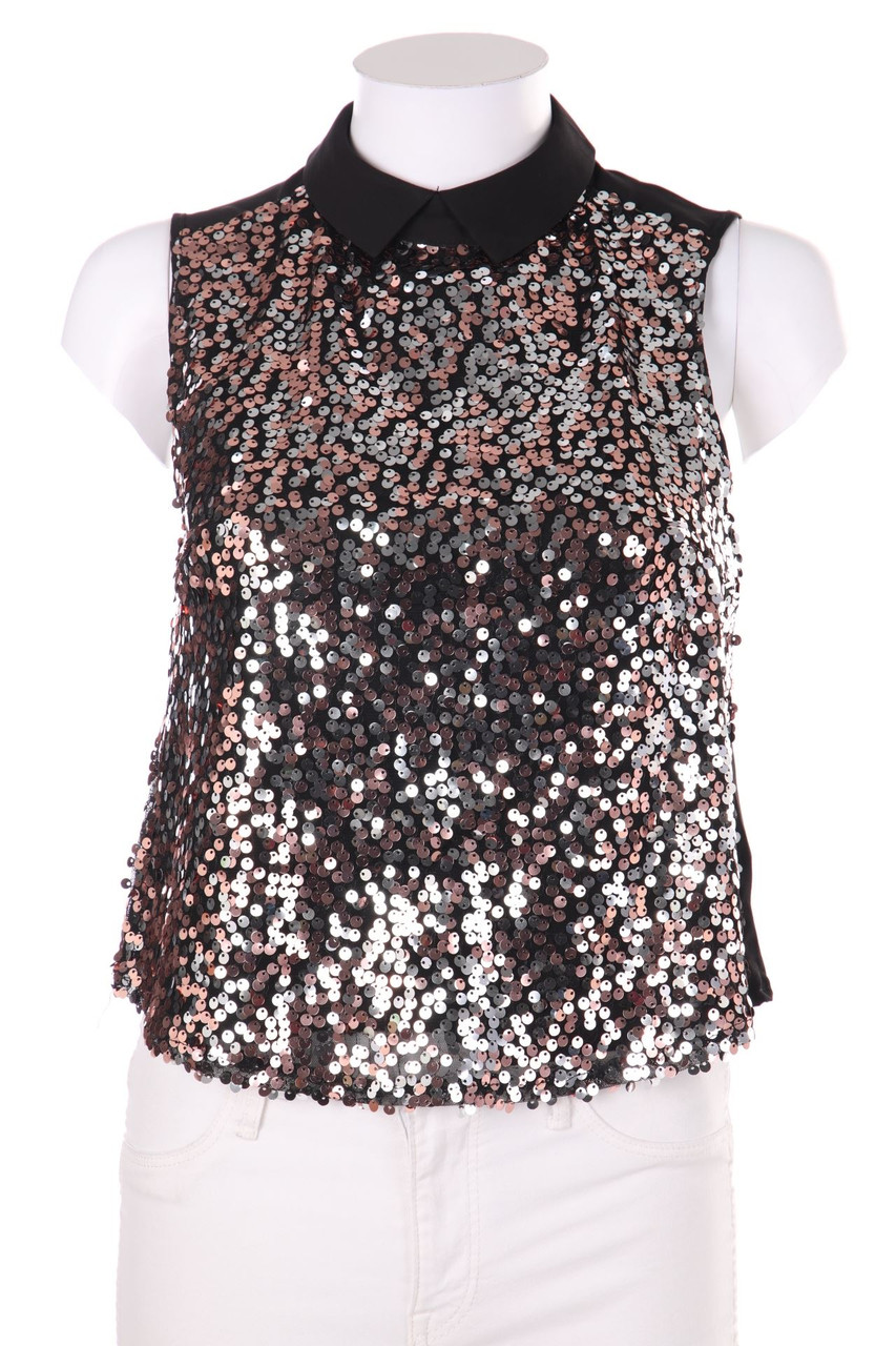TALLY WEiJL - Blouse Top with Sequins - XS