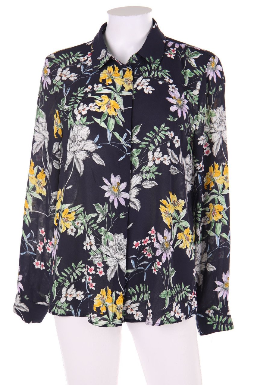 H&M - Bluse mit floralem Muster - D 36