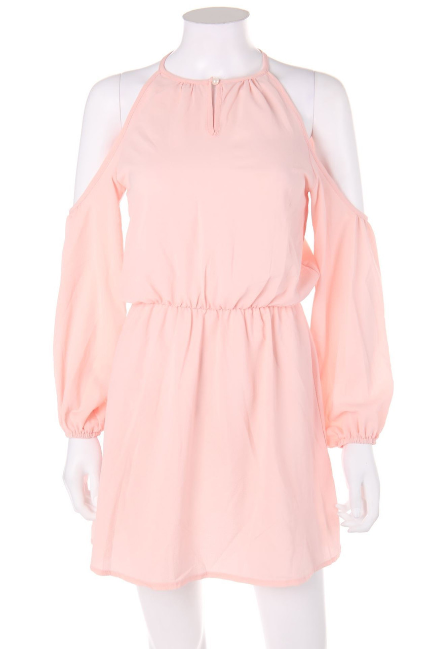 No Label - Cold-Shoulder-dress with Cut-outs - M