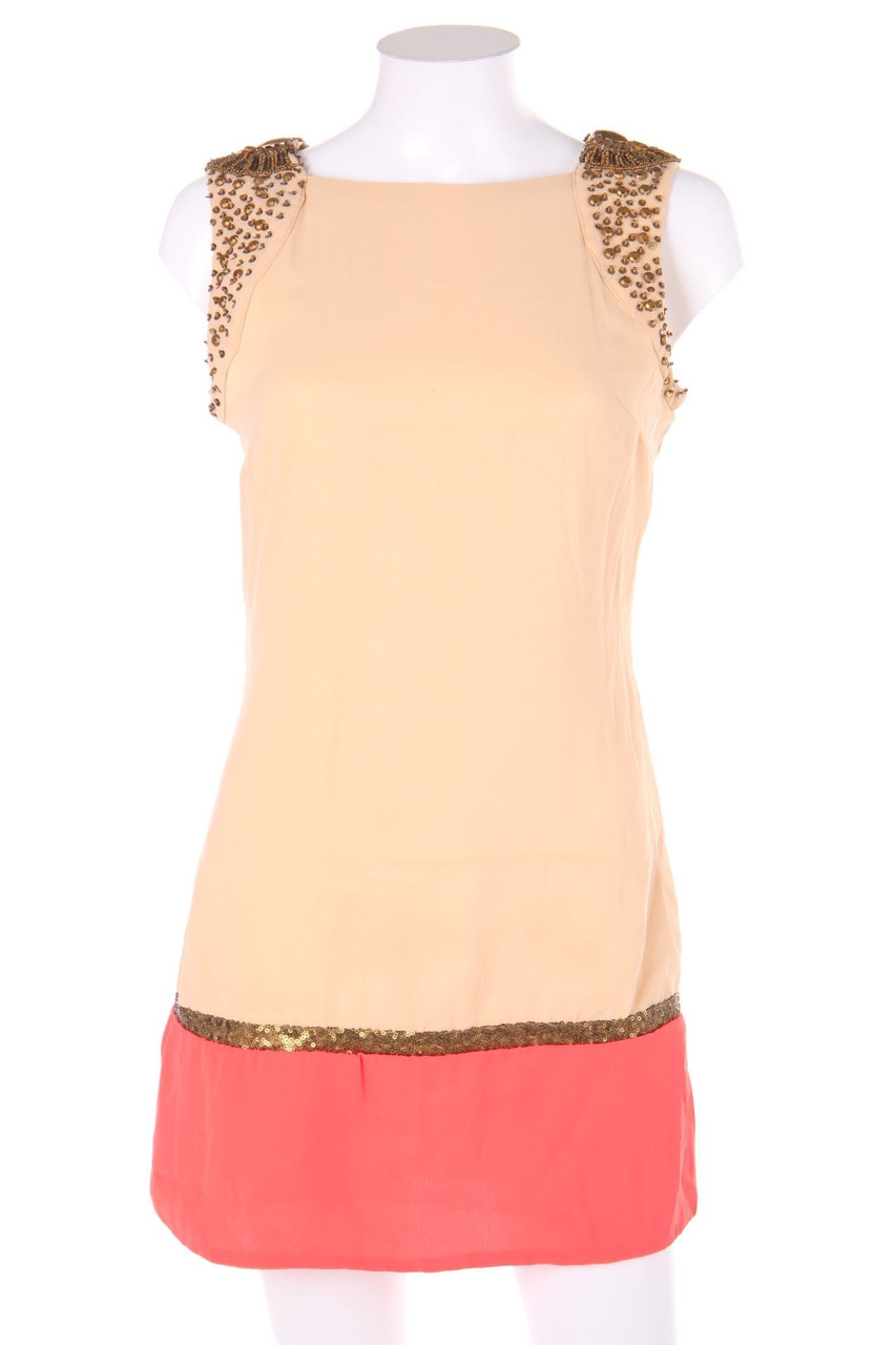 LITTLE MISTRESS LONDON - Two Tone-dress with Pearls - D 34