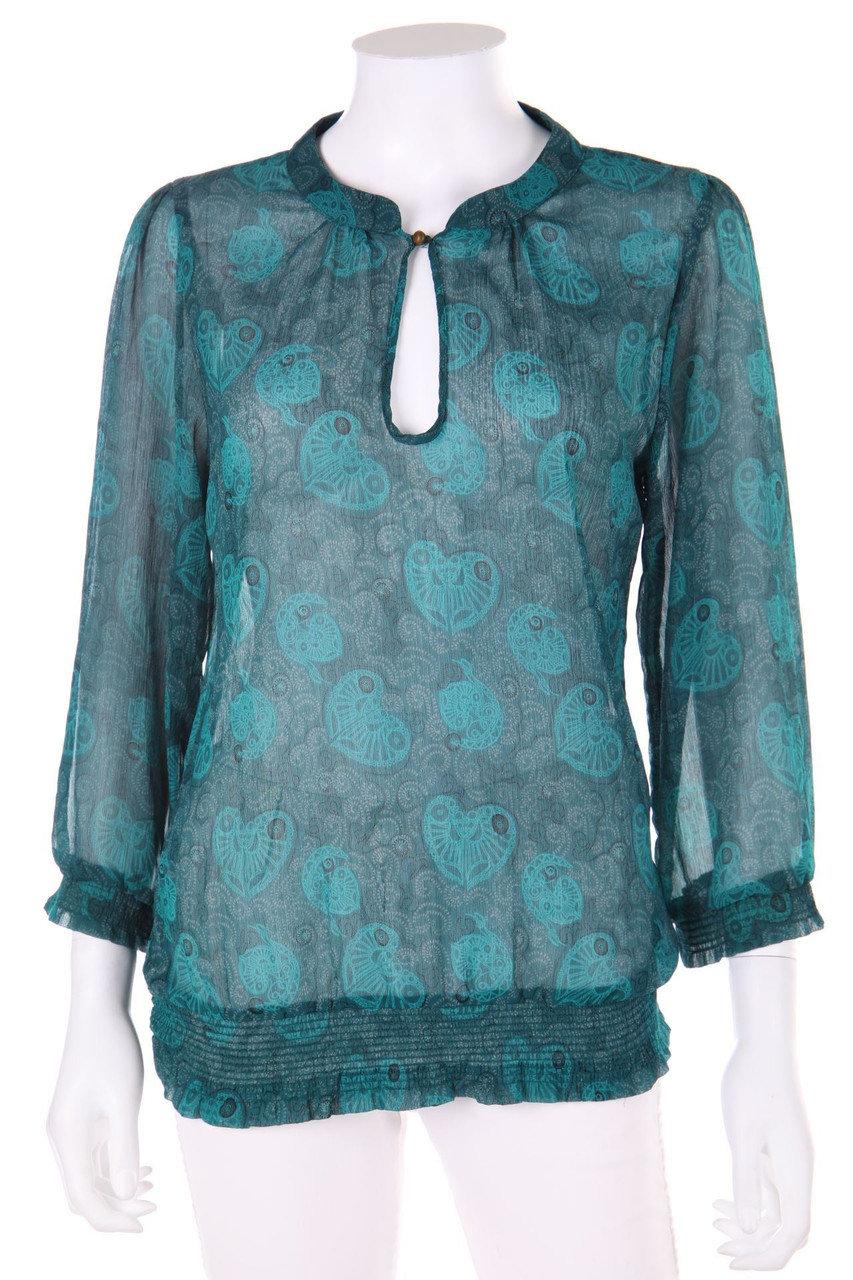 COLOURS OF THE WORLD - Muster-Bluse mit 3/4-Ärmel - M