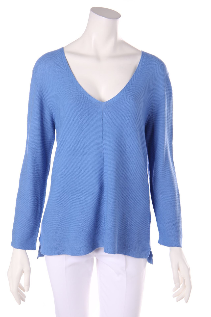 rich & royal - Strick-Pullover mit tiefem Ausschnitt - S