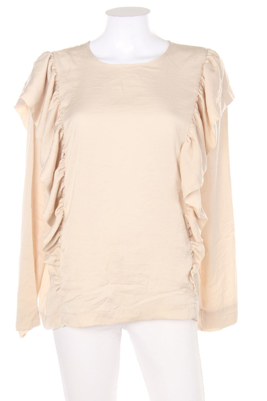 H&M - Volant-Bluse - D 42