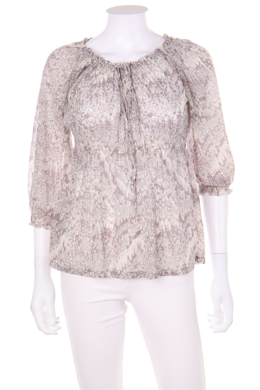 H&M - Bluse mit Print - XS