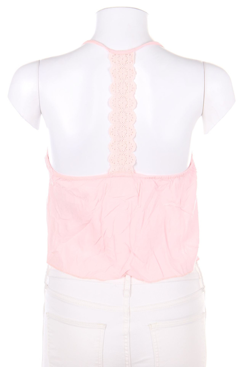 Abercrombie & Fitch - Cropped-Top with Lace - S