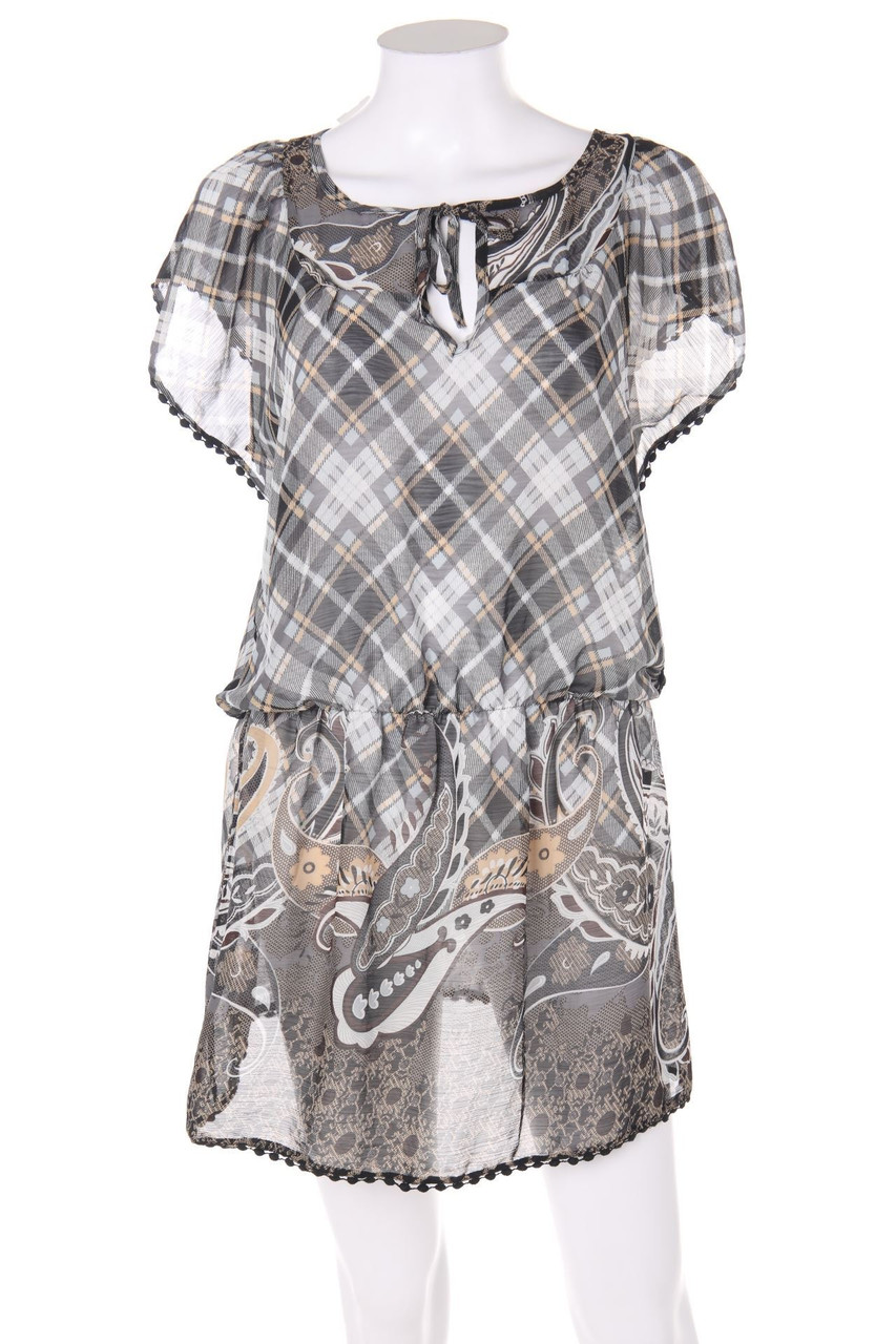 ORCELLY - Shortsleeve Blouse with Print - L