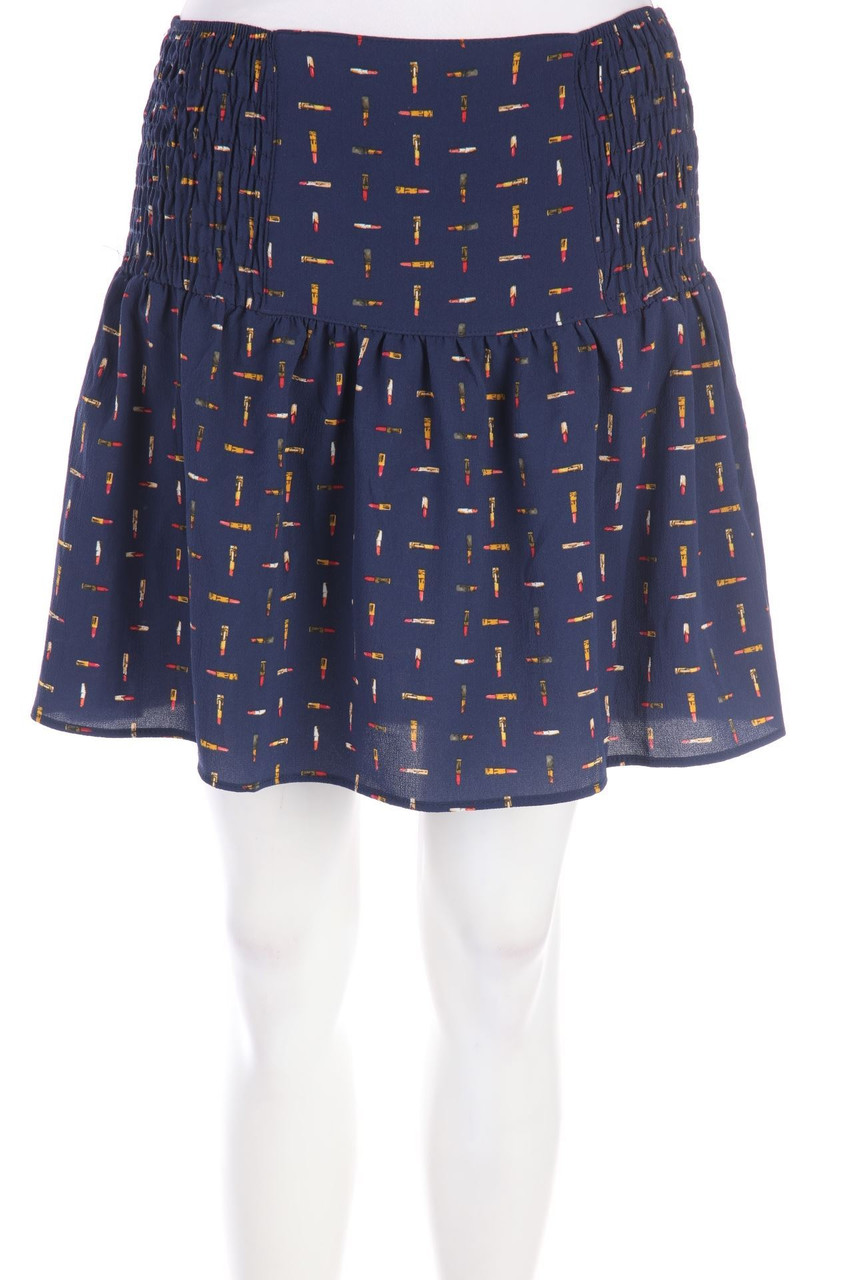 MORGAN - Print-Skirt with Ruffles - D 38