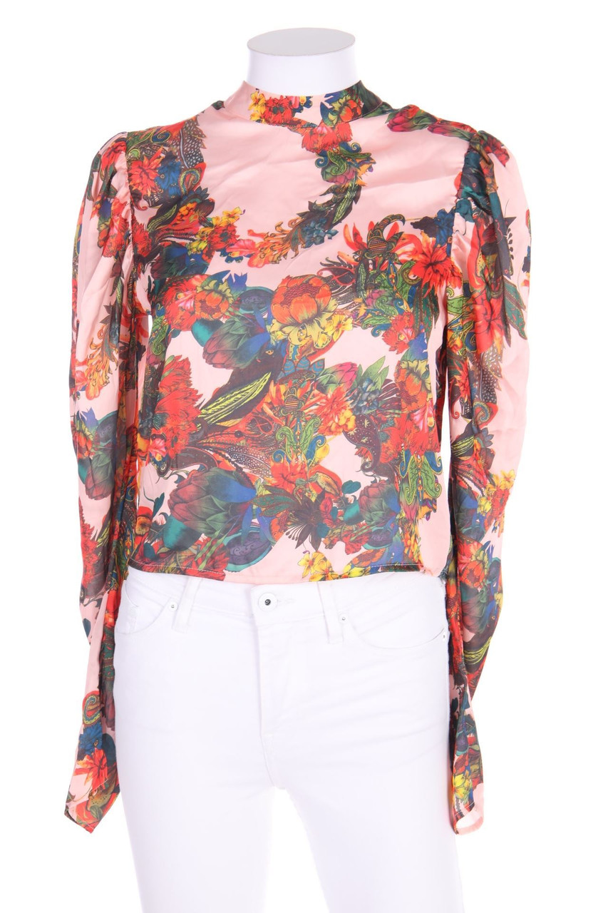 H&M - Bluse mit floralem Muster - D 36