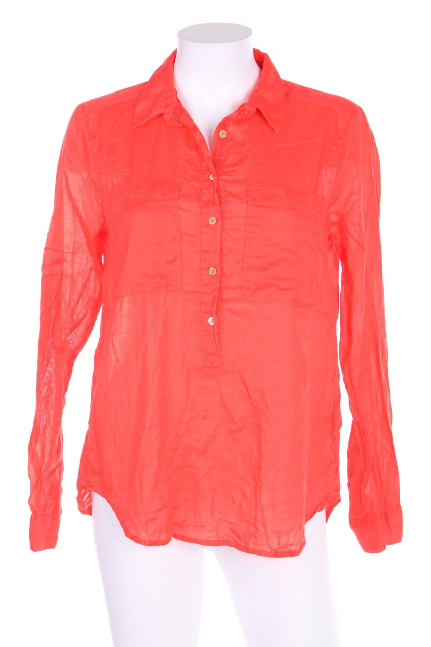 H&M LOGG - Bluse aus Baumwolle mit aufgesetzten Taschen - D 36