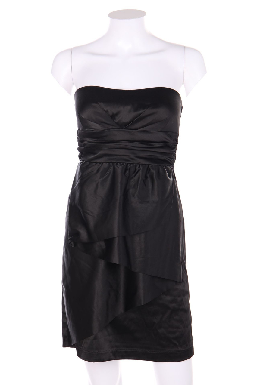 Ann Christine - Satin-Kleid mit Raffungen - D 34