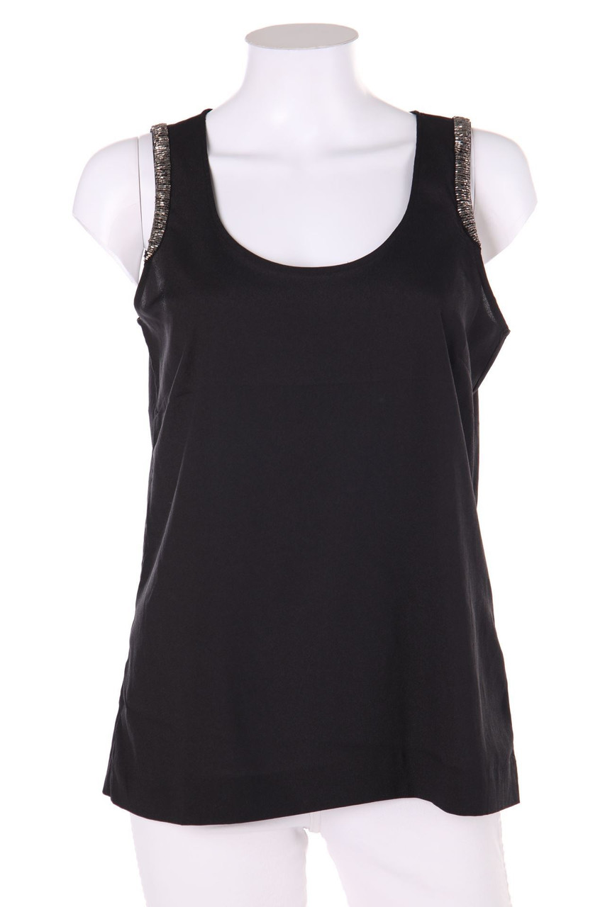 H&M - Blusentop mit Perlen - D 36