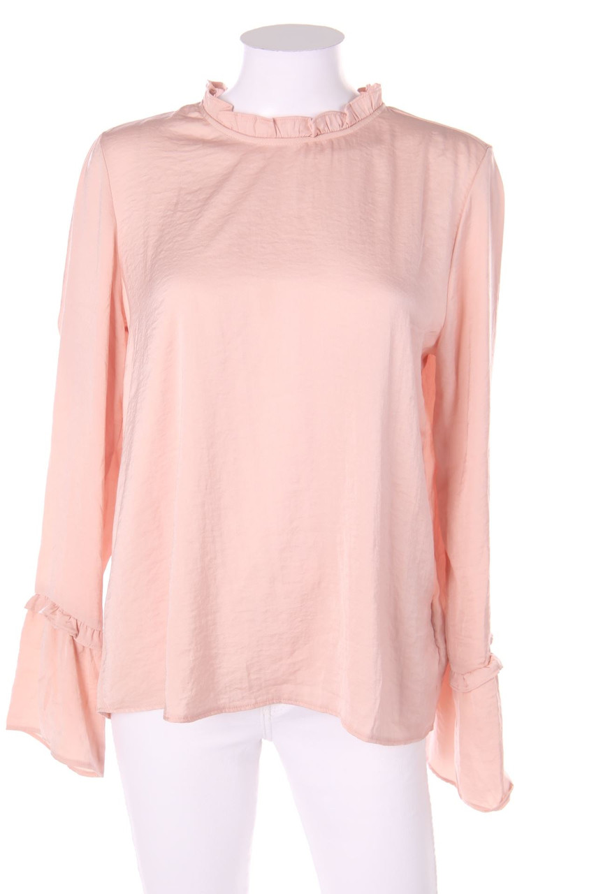 AMISU - Bluse mit Rüschen - M