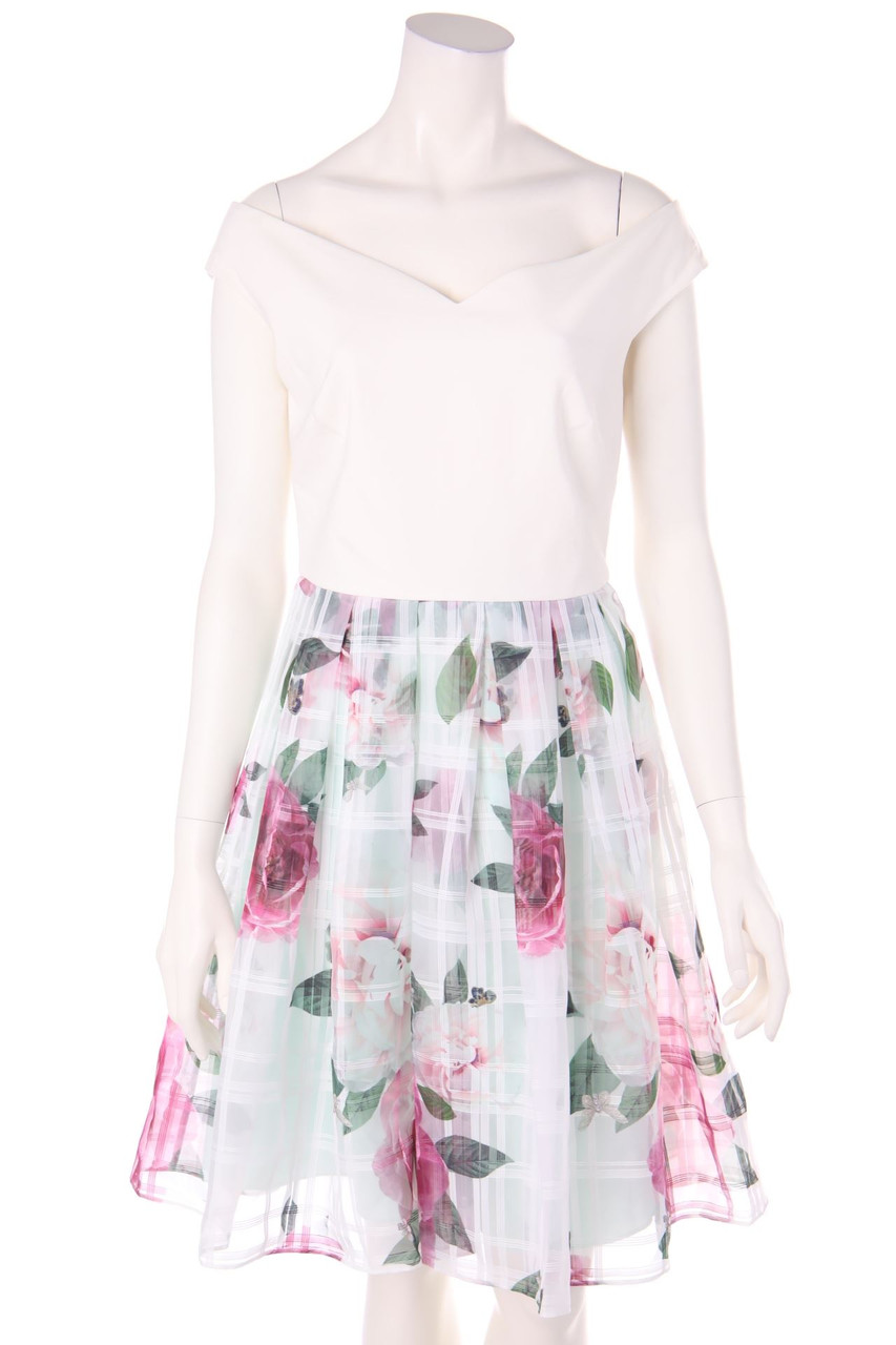 TED BAKER LONDON - Cocktail Dress with floral print - D 38
