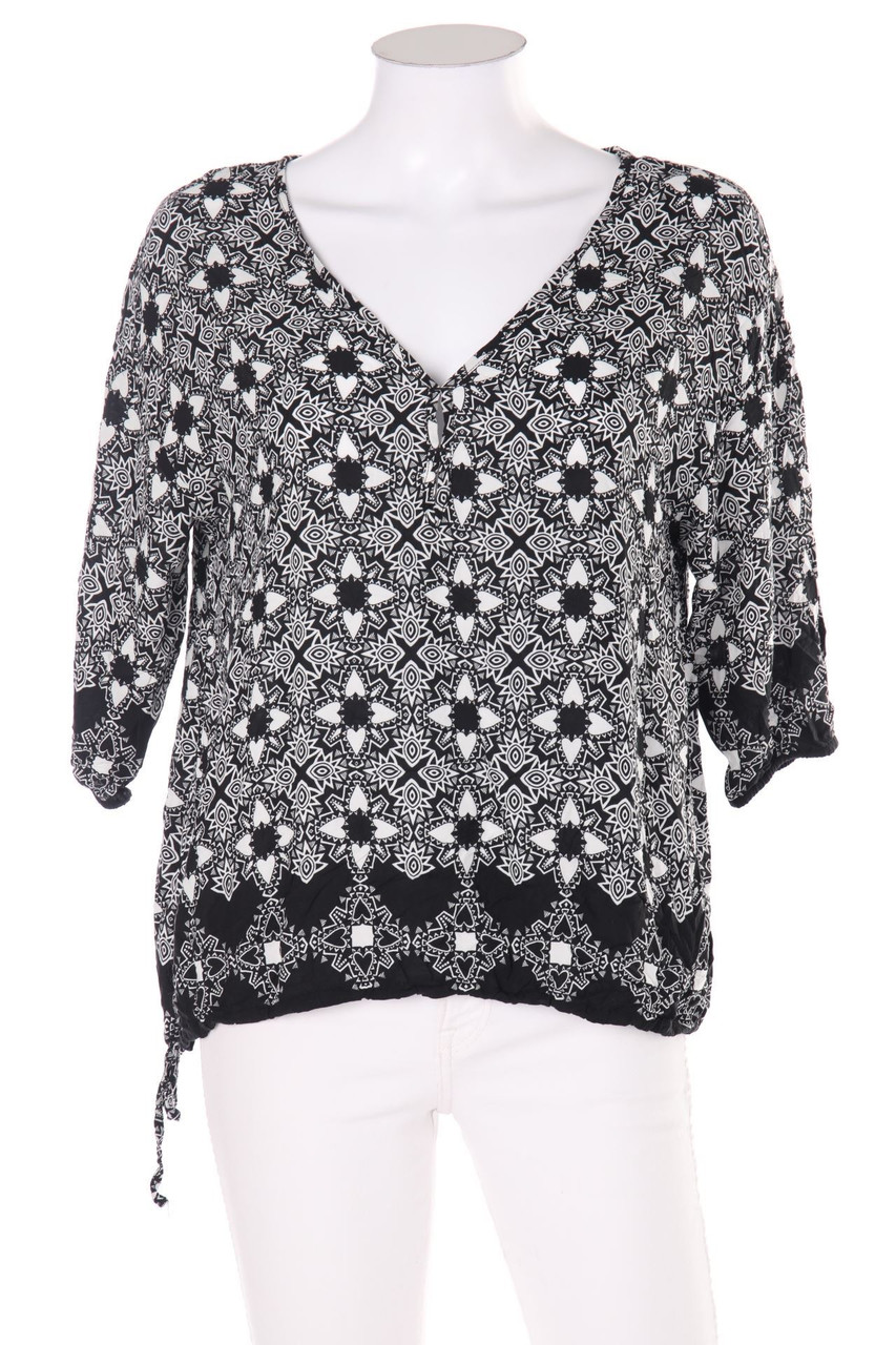 H&M DIVIDED - Bluse mit 3/4-Ärmel mit Print - D 34