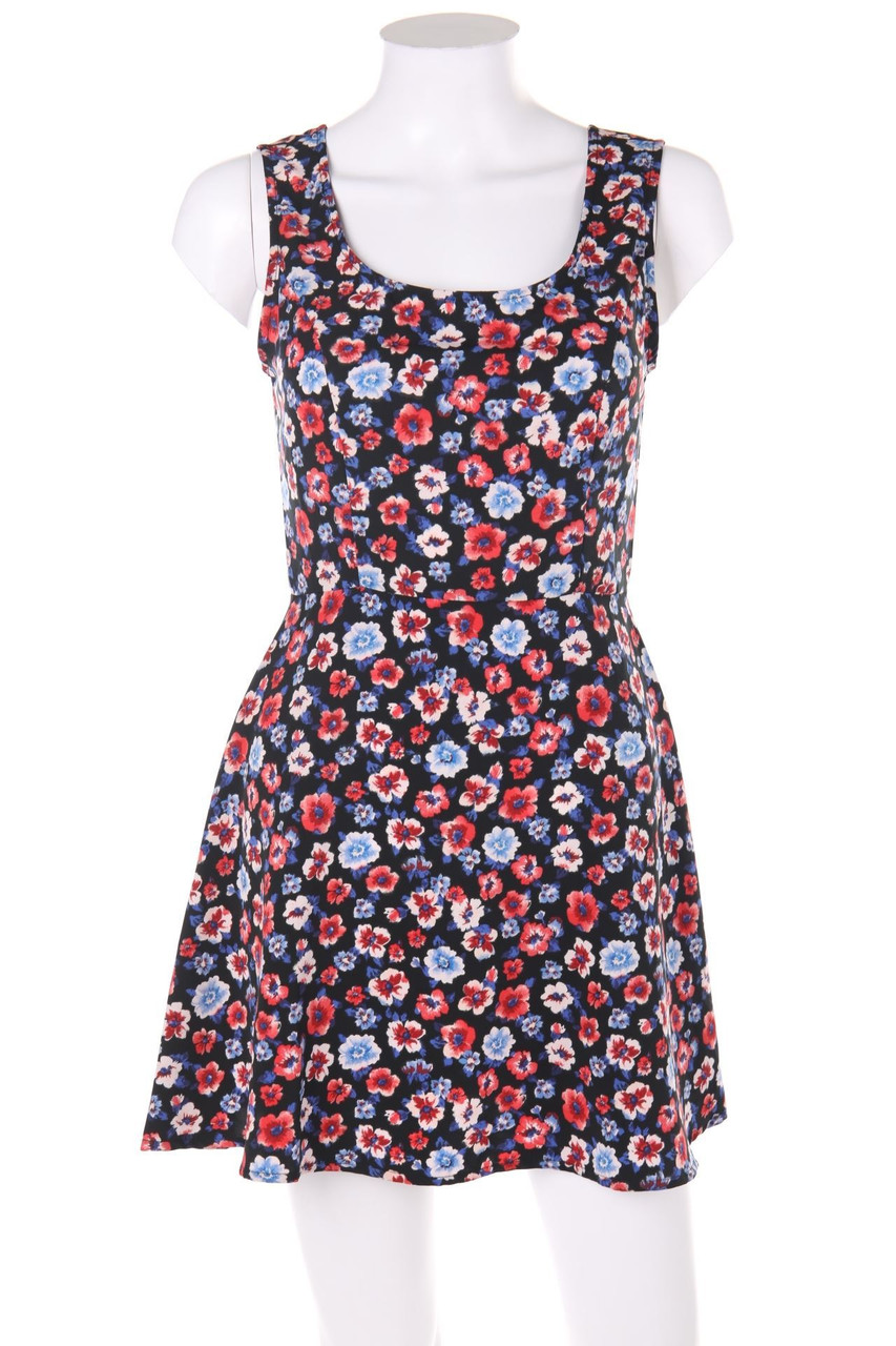 FOREVER 21 - Skater-Kleid mit floralem Muster - S